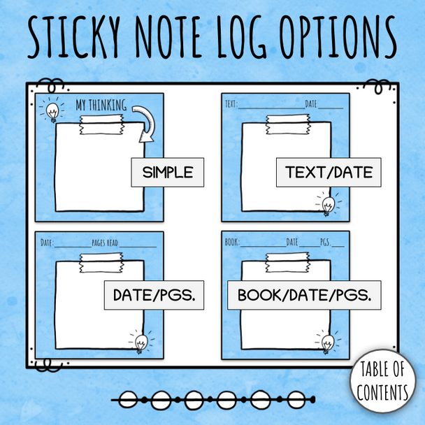 Digital Reading Log for Nonfiction Text