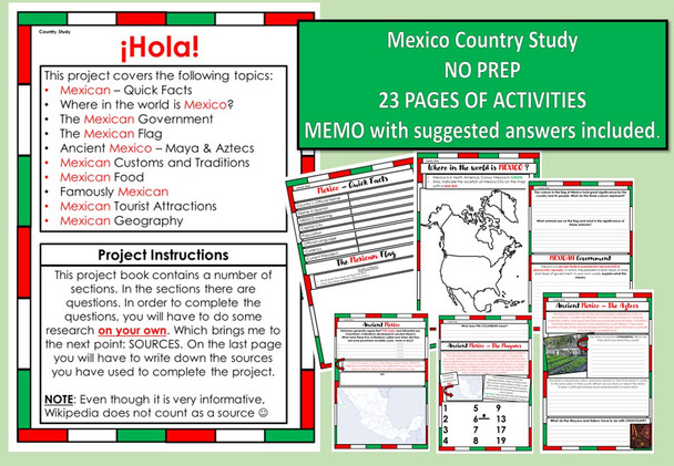 Mexico - Country Study / Research Project
