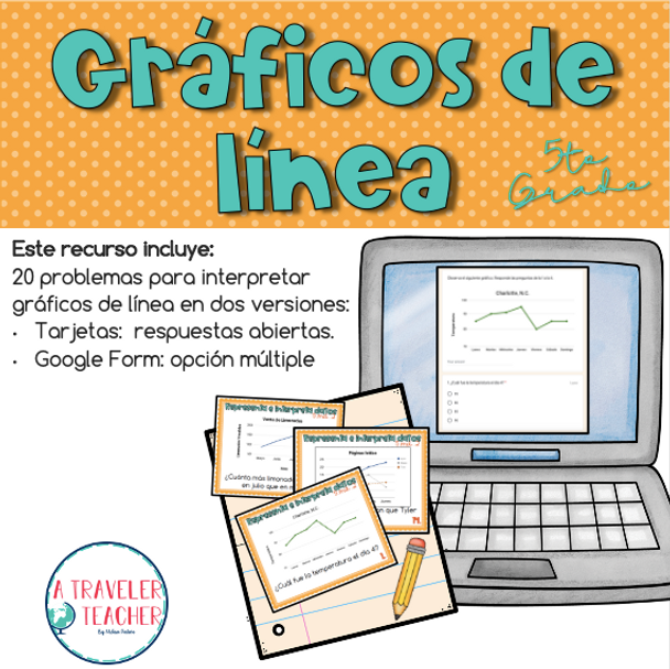 Problemas Representa e Interpreta Datos Gráficos de Líneas