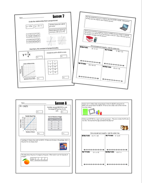 13 Assignments on Proportionality