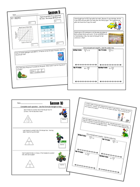 13 Assignments on Proportionality