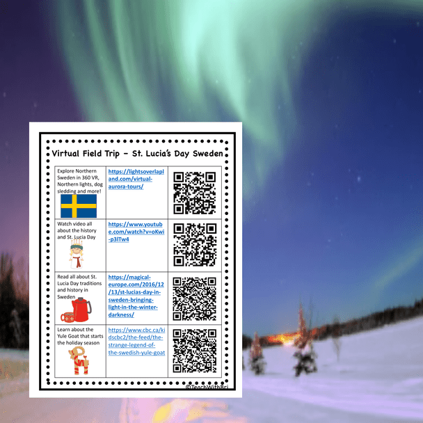 St Lucia's Day in Sweden Virtual Field Trip -  Holidays Around the World 