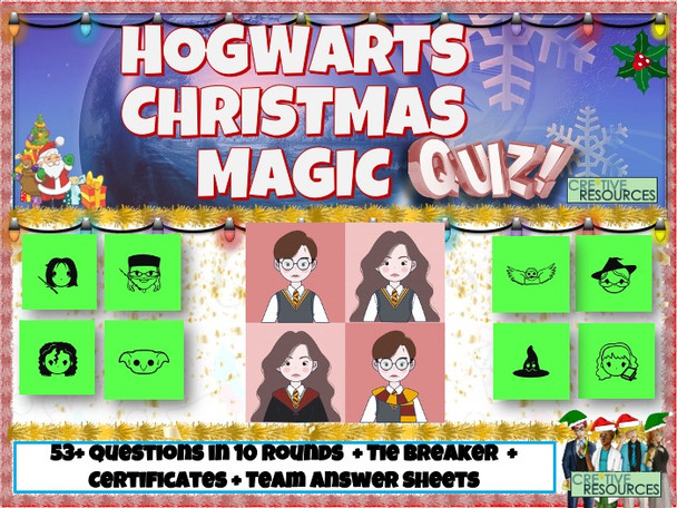 Hogwarts Christmas Quiz  Hogwarts Christmas Quiz