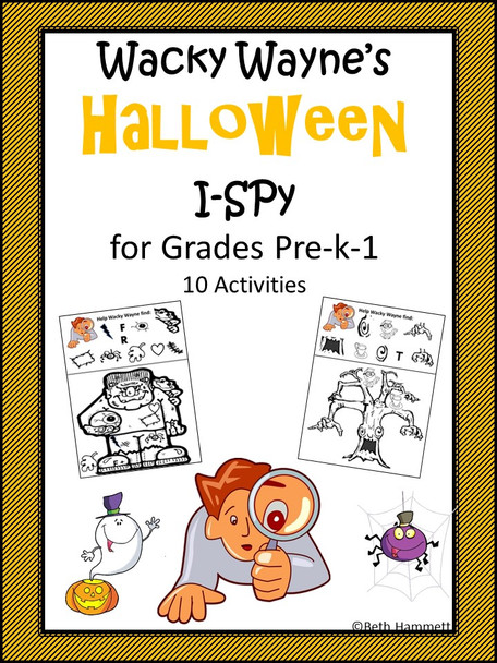 Wacky Wayne's Halloween I-Spy
