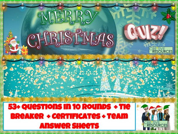 Christmas 2020 Quiz 