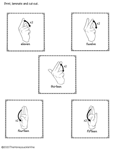 ASL page of cut-outs for the game