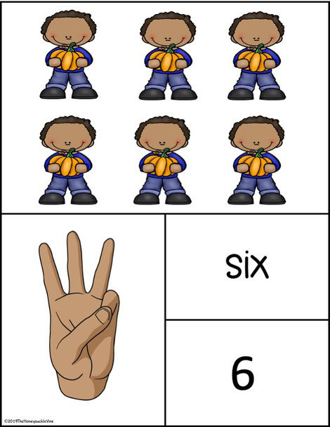 # 2 ASL Math Card    Use all together or cut pieces apart for games.