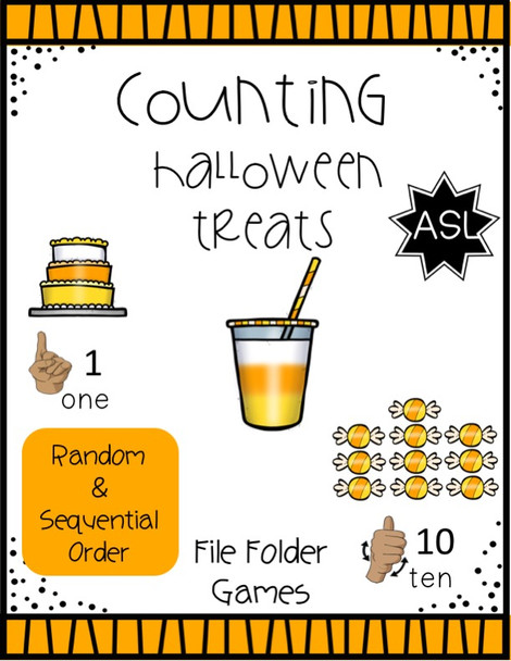 Cover for Counting Halloween Treats