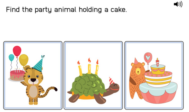 Post-Noun Elaboration: Party Animals - Boom Cards™