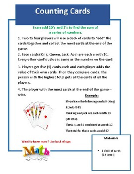 Math Center Game Bundle (K-3)
