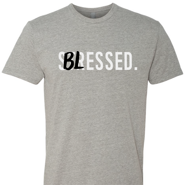 "Blessed" Crew Neck Tee