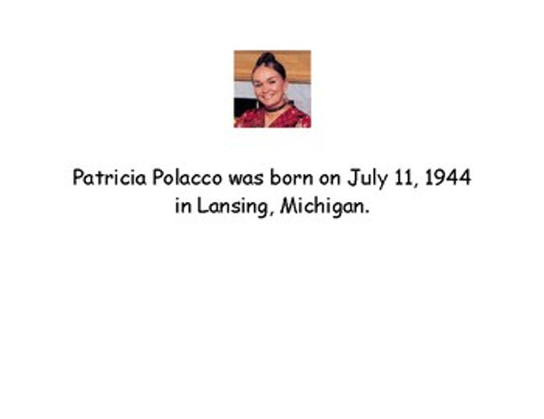 Patricia Polacco Biography Scavenger Hunt
