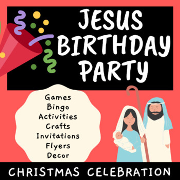 Jesus Birthday Party | Complete Christmas Party Package