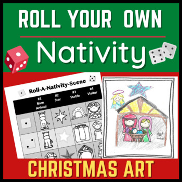 Christmas Art Lesson: Roll-Your-Own-Nativity-Scene