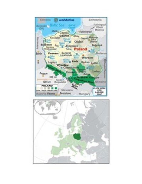 Poland Map Scavenger Hunt