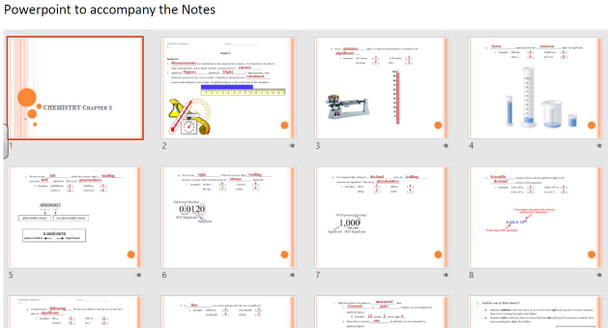 Matter and Change (Chemistry Ch 2 - Bundled Lesson)