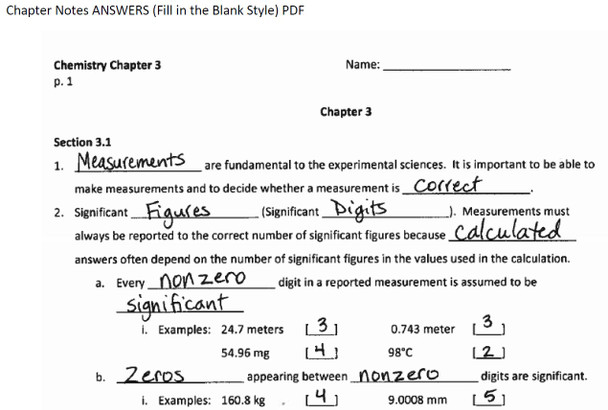 Atomic Structure (Chemistry Ch 4 - Bundled Lesson)