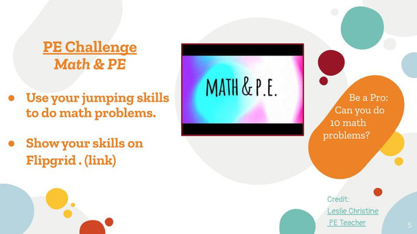 PE & Wellness Challenges BUNDLE- Distance Learning