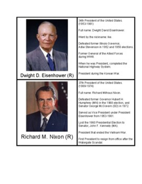 Republican Presidents