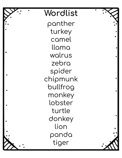 Phonological Awareness Picture Cards for Two-Syllable NON-Compound Words