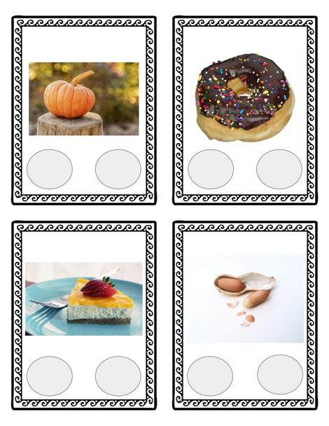 Phonological Awareness Picture Cards for Two-Syllable Compound Words