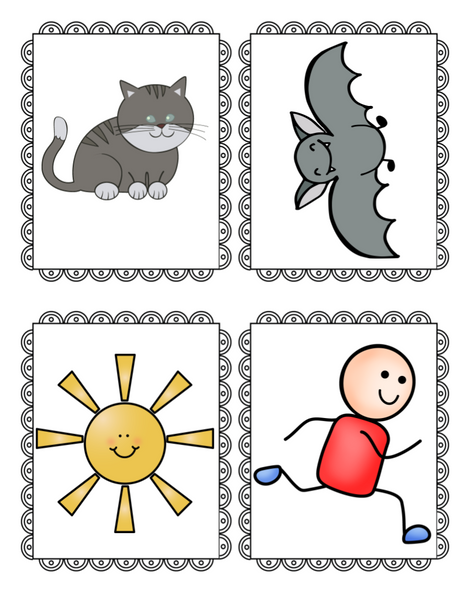 Phonological & Phonemic Awareness Picture Card Pack BUNDLE