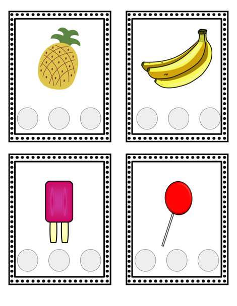 Phonological & Phonemic Awareness Picture Card Pack BUNDLE