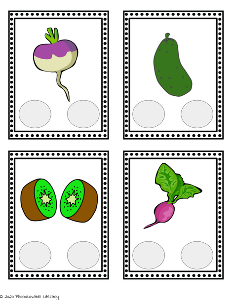 Phonological & Phonemic Awareness Picture Card Pack BUNDLE