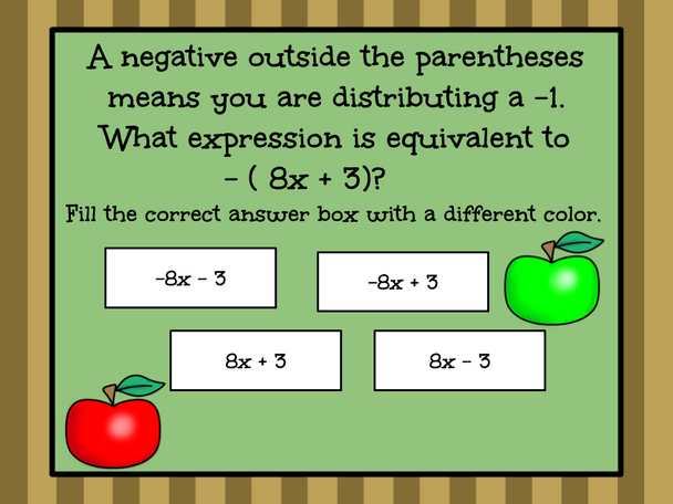 Distributive Property Practice