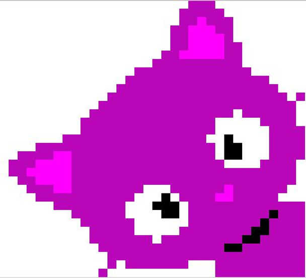 DIGITAL Dividing Decimals Kitty - Math Pixel Art Mystery Picture EDITABLE Google