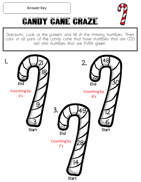 Winter Math Choice Board