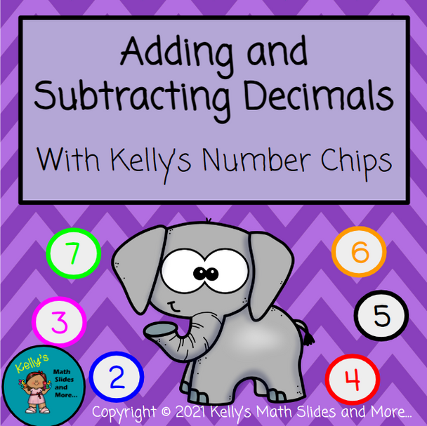 Decimals - Adding and Subtracting with Kelly's Number Chips