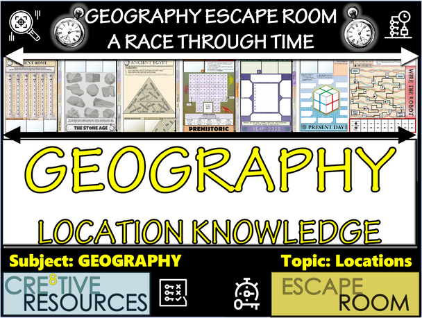 Location Knowledge - Geography Escape Room