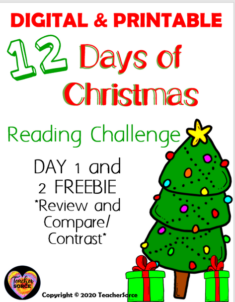 12 Days of Christmas FREEBIE