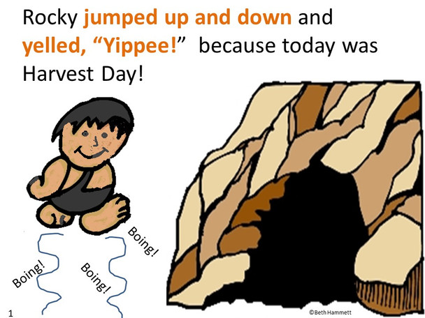 Get Fit Action Story: Rocky the Cave Boy's Harvest Day Adventure