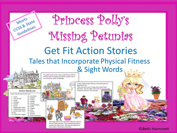 Get Fit Action Story: Princess Polly's Missing Petunias