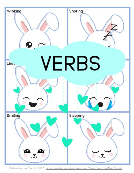 Verbs: Busy Bunnies in the Garden