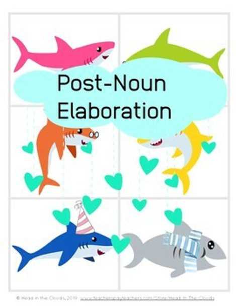 Post-Noun Elaboration: Shark Theme