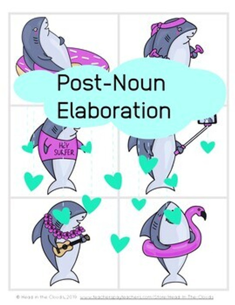 Post-Noun Elaboration: Shark Theme