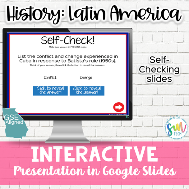 DIGITAL LEARNING SET History Latin America | SS6H1a, SS6H1b, SS6H1c, SS6H1d