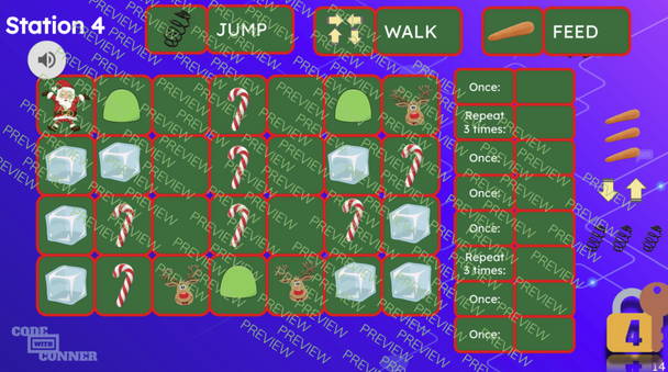 Code With Santa - An Elementary Digital Escape Room (No coding knowledge needed)