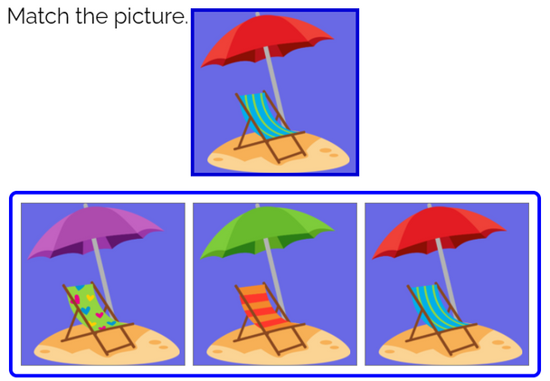  Match the Picture: Summer Theme Boom Cards™