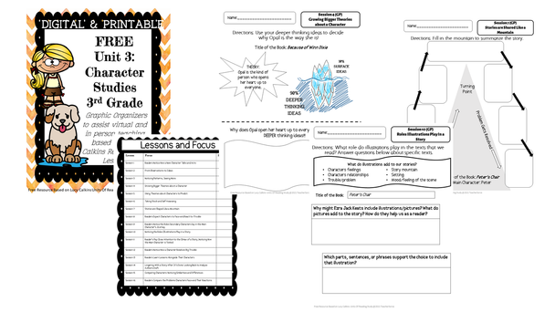 3rd Grade Literacy Unit Bundle