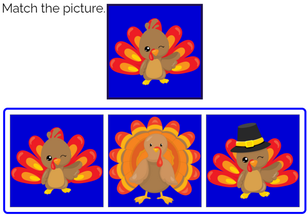 Match the Picture: Autumn Theme Boom Cards™