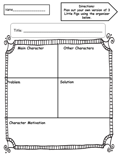 Three Little Pigs Adaptation Reader's Theater