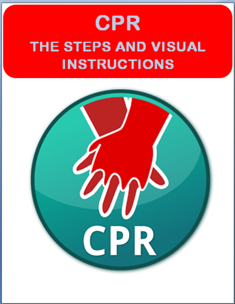 CPR-instructions, images and pocket guides