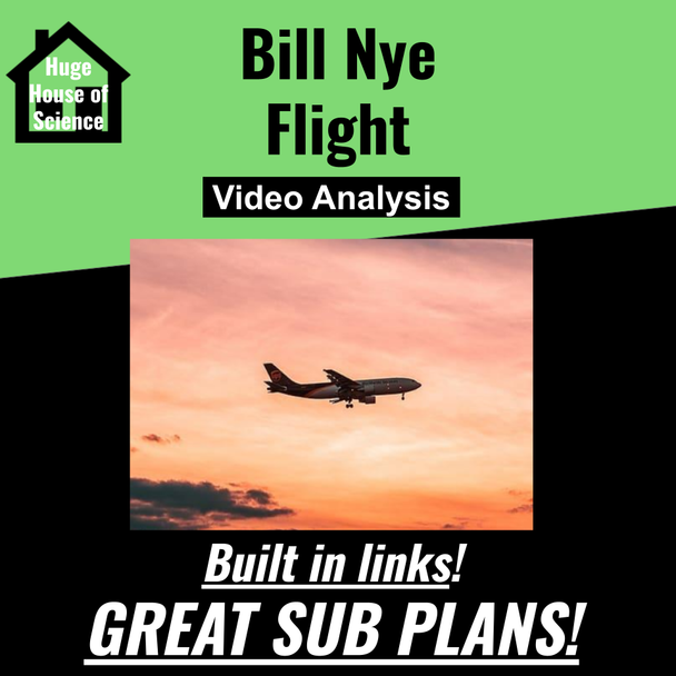 Bill Nye - Flight (Great sub plans or distance learning!)