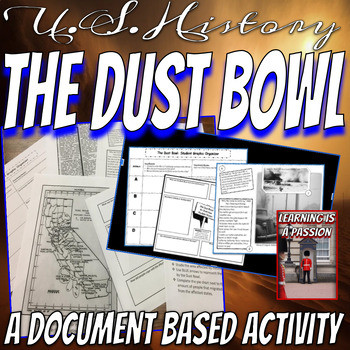 U.S. History | Great Depression | 1930's | Dust Bowl | A Document Based Activity
