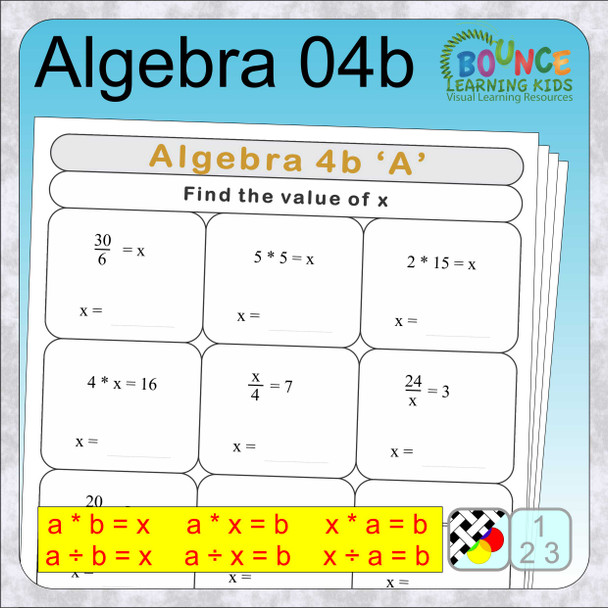 Algebra 4b cover