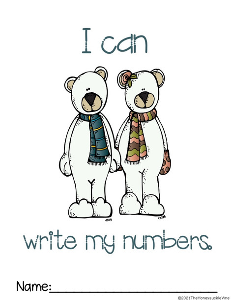 Cover for Writing Numbers